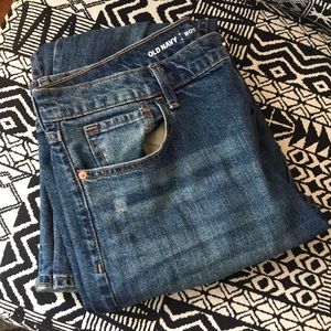 Old Navy Disreessed Boyfriend Jeans